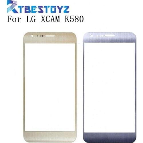 RTBESTOYZ 5.2'' Front Outer Screen Glass Lens Replacement Touch Screen For LG XCAM K580DSF X CAM K580DS K580