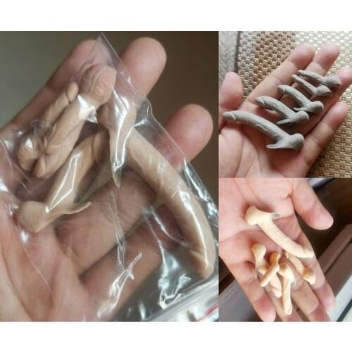 1/6 Scale 5pc Black&White&Suntan Genital Organ Big JJ Penis Model Fit 12'' TBLeague PH JIAOU DOLL Man Male Body Action Figure