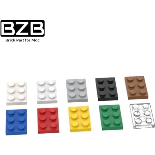 10PCS BZB MOC 3021 2x3 Board High-tech Building Block Model Kids DIY Technical Educational Game Toys Best Gifts