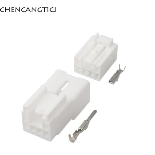 2 Sets 6 Pin Way KET Automotive CD Host Wire Connector 2.2 mm Female Male Electric Socket Plug MG641047 MG651044 DJ7064Y-2.2-21