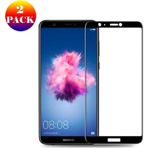 2Pcs/Lot Full Tempered Glass For Huawei P Smart FIG LX1 L21 Z Screen Protector On P Smart Plus 2019 Cover Transparent Film Case