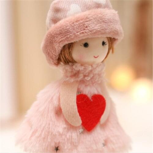 2021 Gift Cute Christmas Love Angel Doll Xmas Tree Ornament Christmas Decoration for Home Navidad Decoration New Year 2022 Natal