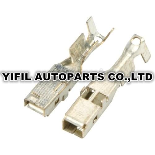 30/50/100pcs/lot Big Crimp Terminals (Pins) For Ford Mondeo Steering Wheel Heating Module Plug Connector