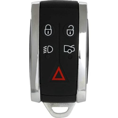 For Jaguar Key Shell Jaguar 5 Button XK XKR Car Key Shell