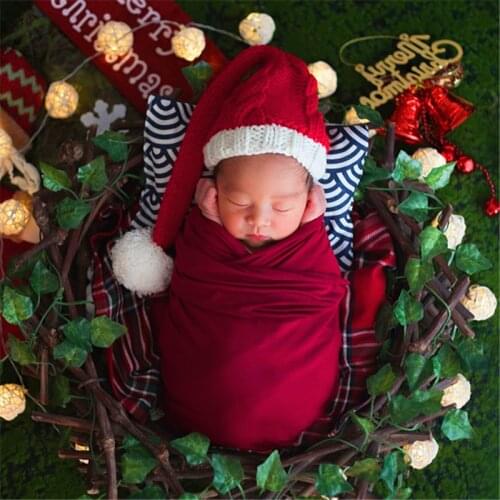 Baby flower basket baby nest photo posing props wooden nest newborn photography props