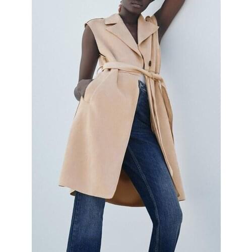 DiYiG WOMAN Women's Suede Vests