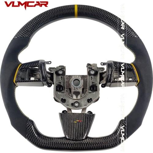 Private Custom Gloss Carbon Fiber Steering Wheel For CTS-V