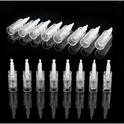 10pcs/lot Cartridge Rotary Tattoo Micro Needle 12 pin Cartridge Needles For Derma Dr.Pen Micro Tattoo Machine