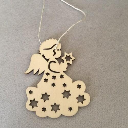 Laser wood Ornament Advent Calendar - countdown to christmas