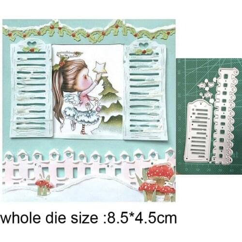 AILIDA Metal cutting dies cut die mold fence frame decoration Scrapbook dies paper craft knife mould blade punch stencils dies