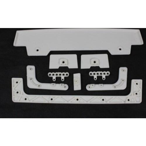 Rc car parts high strength nylon wing kit for 1/5 Baja 5T