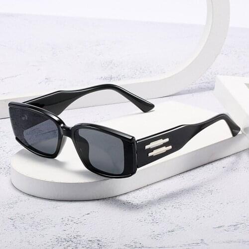 Fashion Vintage Square Sunglasses Women Men 2021 Luxury Brand Designer Travel Small Frame Gradient Sun Glasses For Female Shades