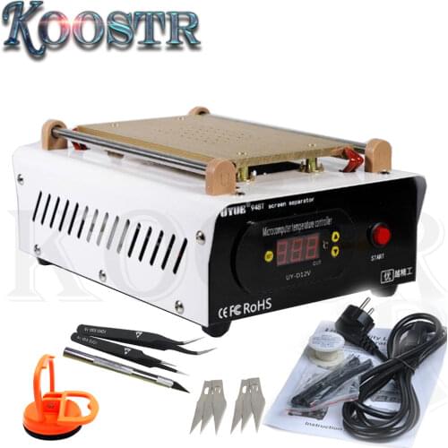 UYUE 948T Preheat Separator Touch Screen Separator Machine Built-in Vacuum Pump Split Screen Machine Heating Platform 7 Inches