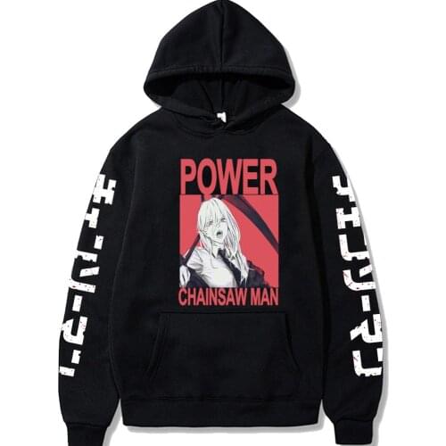 Anime Graphic Hoodie for Men Women Sportswear Makima Cosplay Adult Clothes Hot Anime Chainsaw Man Hoodie