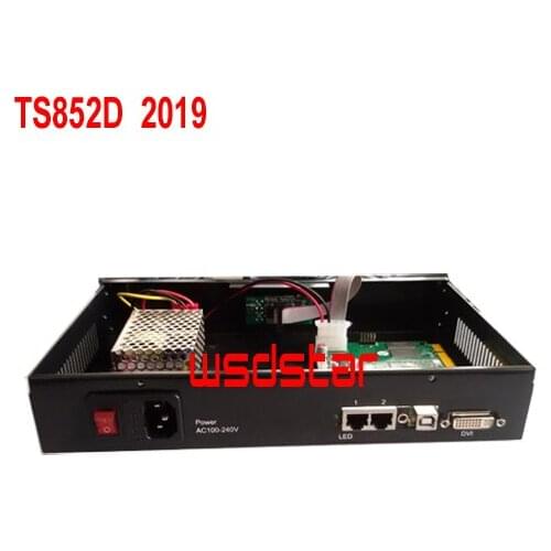 TS852D 2019 Full color sending card box 1pc TS802D sending card inside LED Screen Control System TS802 TS801 TS801D SB-8