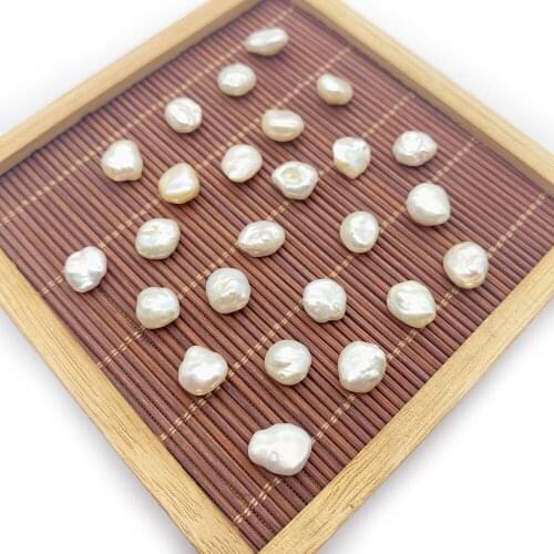 Baroque Pearl Beads Round Loosely Spaced Beads Jewelry Making DIY Necklace Bracelet Earrings Accessories Fashion Men and Women