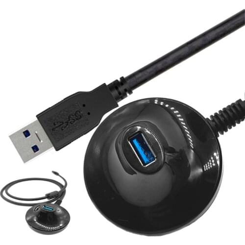 1M 1.5M USB Male to Female Wireless WIFI Adapter Extension Cradle Base Stand Docking Cable Cord USB2.0 USB3.0