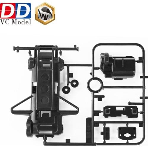 2Sets DD Mini 4WD Chassis Anti-collision Rod Chassis Anti-crash Baseplate for RC Mini 4WD Car DIY Parts