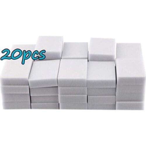 20pcs/100pcs Magic Sponge Cleaner Super Decontamination Eraser Melamine Home Cleaner Kitchen Office Cleaning Tool dropshipping