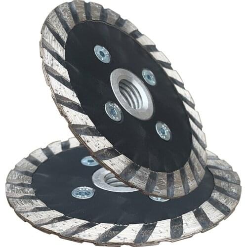 6pcs/lot 80mm Turbo Cutting Saw Blade With M14 Flange 3" Carving Blade. For Granite,Marble,Sandstone,Terrazzo. Free shipping