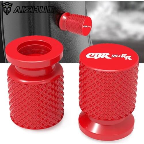 Motorcycle Accessories CBR954 RR Tire Valve Wheel Valve Air Port Cover Cap FOR HONDA CBR954RR CBR 954 RR 2002 2003 CNC Aluminum