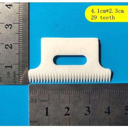 Free shipping 10pcs 29 teeth white zirconia ceramic clipper blade
