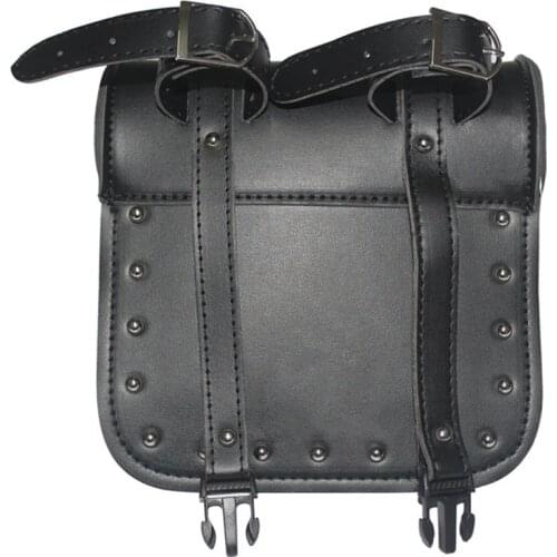 Retro Motorcycle Side Bag Universal Waterproof Side Bag Motorcycle Canvas Bag Knight General Modification Package