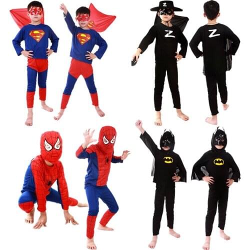 Halloween Childrens Performance Costume Cosplay MARVEL Cartoon Figures Costume Halloween Childrens Costume TOYS for boys