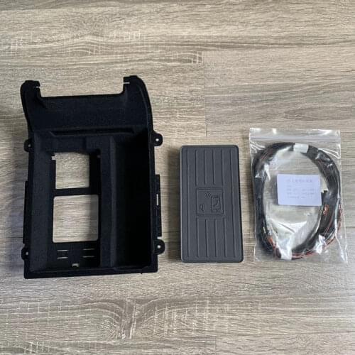 For Audi A6 C8 2019 ---- wireless charging module + glove box