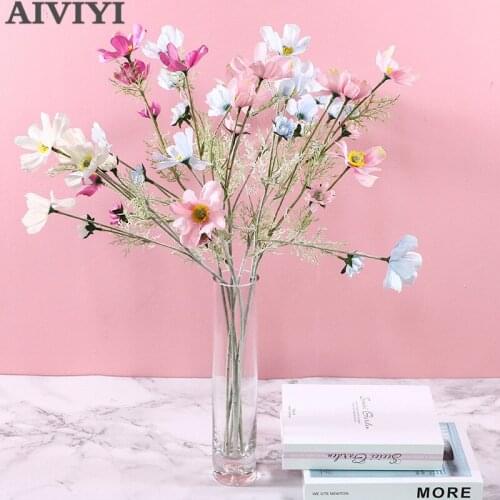 Artificial Gesang flower branch silk Artificial flowers home wedding decoration flores artificiales cheap flower fleur