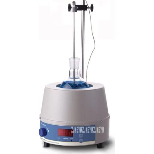 Laboratory Magnetic Stirring Heating Mantle Digital Display Constant Temperature Lab Electric Heating Mantle 110V/220V 350W 1L