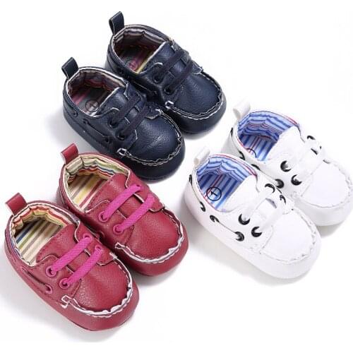 Fashion New Autumn Winter Baby Shoes Girls Boy First Walkers Newborn Shoes 0-18M Shoes First Walkers