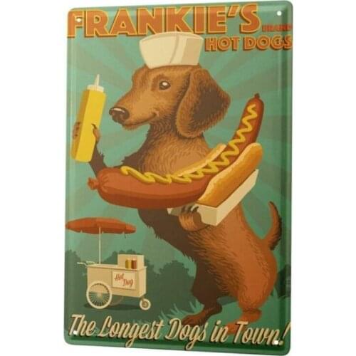Tin Sign Breed Dachshund