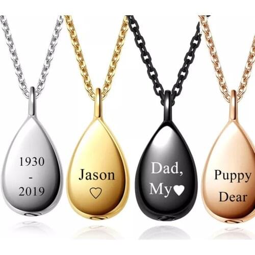 Personalized Master Custom Date Name Necklace Pendant Keepsake Customized Necklace Memorial Remembering Jewelry Necklace