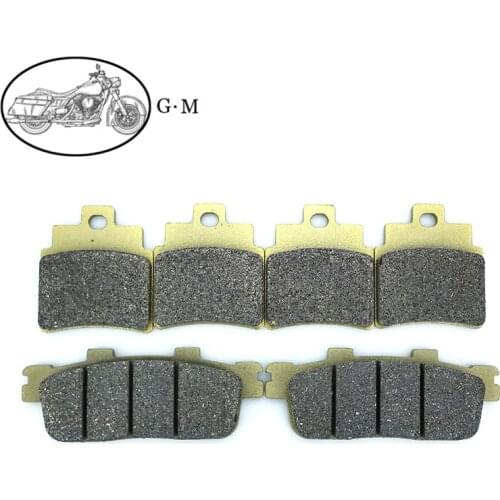 Motorcycle Front / Rear Brake Pads Sets For SYM RV250 07-14 Joymax 250i 06-15 GTS300 08-14 GTS250i 07-14 Joymax 300i 09-15