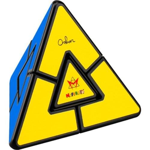 MoYu Duo Pyramid Magic Cube Adult Children Speed Race Professional Educational Puzzle Cubo Magico Plastic Smooth Toy Gift