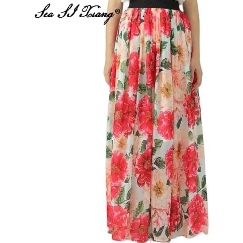 Seasixiang Womens Summer Skirts