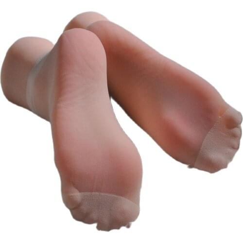 Slightly obese Roman Foot Model Props Art Silicone Female Sandal Fake Nail Display Rubber Plastic Mannequin Dummy 3718