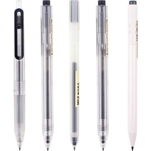 Japan MJ Black Pen Gel Pen Press Pen 1PCS