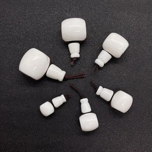 1 Set of Natural Shell Mother-of-pearl Three-hole Beads DIY Necklace Pendant 10-20 Mm White Charm Jewelry Making Charm Bracelet