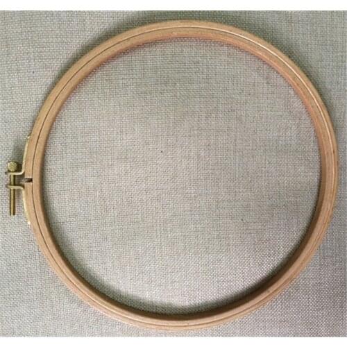 1PC Dia18cm Round Wood Embroidery Hoop Wooden Hoops Embroidery Frame Art Craft DIY Cross Stitch Frame Hoop Tools