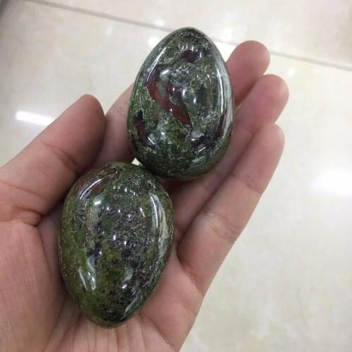 1pcs natural stones and minerals dragon blood quartz crystal yoni egg reiki healing crystals gemstone yoni egg healthy for women