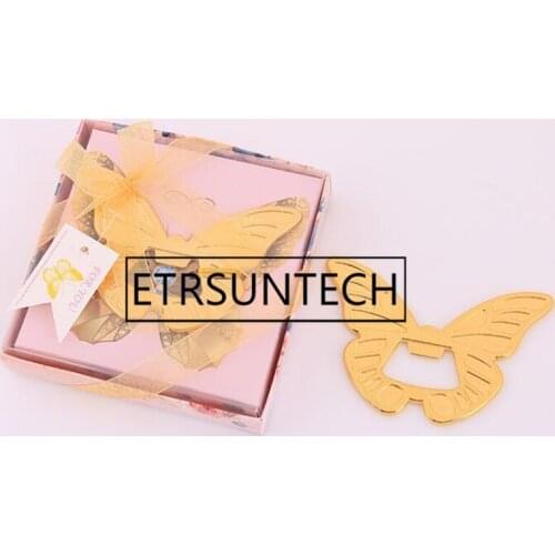 100pcs Beer Openers Gold Rose Butterfly Silver Arrow Shaped Beer Bottle Opener Wedding Favour Party Bar Tools Gifts