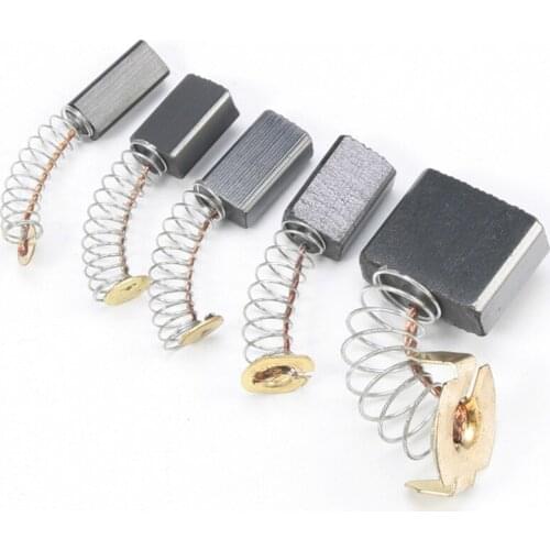 20pcs Mini Drill Electric Grinder Replacement Carbon Brushes Spare Parts for Electric Motors Dremel Rotary Tool