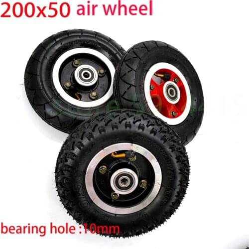200X50 Front Wheel for Electric Scooter Balancing Car 8 Inch 8x2 Inflatable Tire Wheels Air Wheel