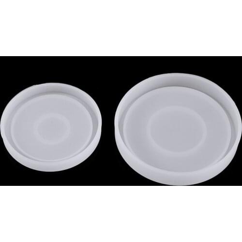 4pcs Coaster Resin Epoxy Mold Silicone Mold Round Square Hexagon Base Mould Casting Epoxy Mould DIY Jewerly Handmade Tools