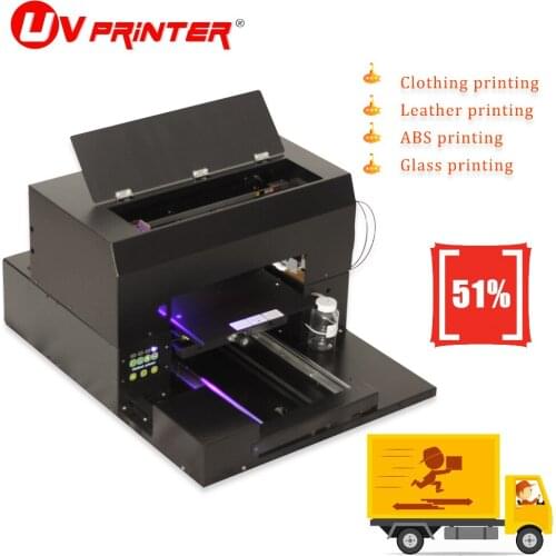 A3 desktop flat cylindrical printer high speed multifunctional inkjet color printer suitable for mobile phone case/card printing