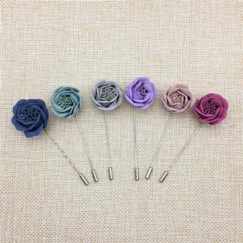 Wholesale Brooches Mixed 5Pcs/Lot Flower Brooch Pin Lapel Pins Flower Handmade Brooches For Women Lapel Pin Women