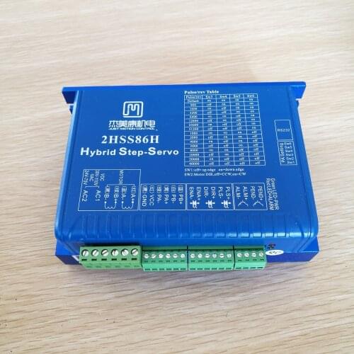 JMC 2HSS86H driver 24V-75VAC 30-110VDC 6A JMC 2HSS86H for nema 34 motor 2 phase Closed loop Step servo driver