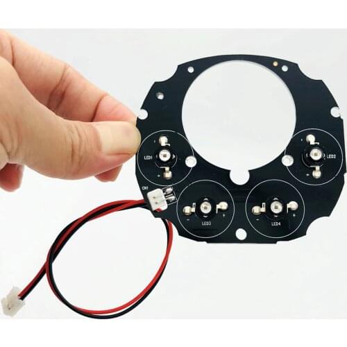 850nm Infrared Spot Array Led Light Board Night Ir Illumination Module for Owlcat Cctv Wifi Ip Camera B83W B85W B87W B89W